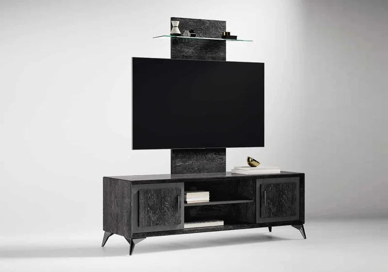 Ensemble meuble TV bouleau HAWA