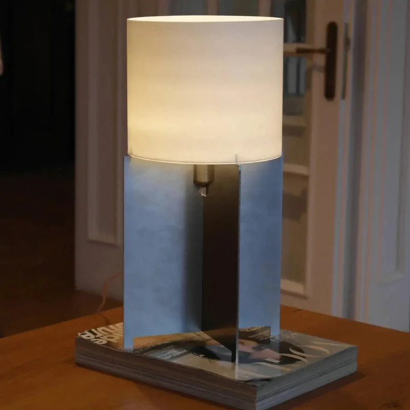 Lumix Table Lamp Stainless Steel