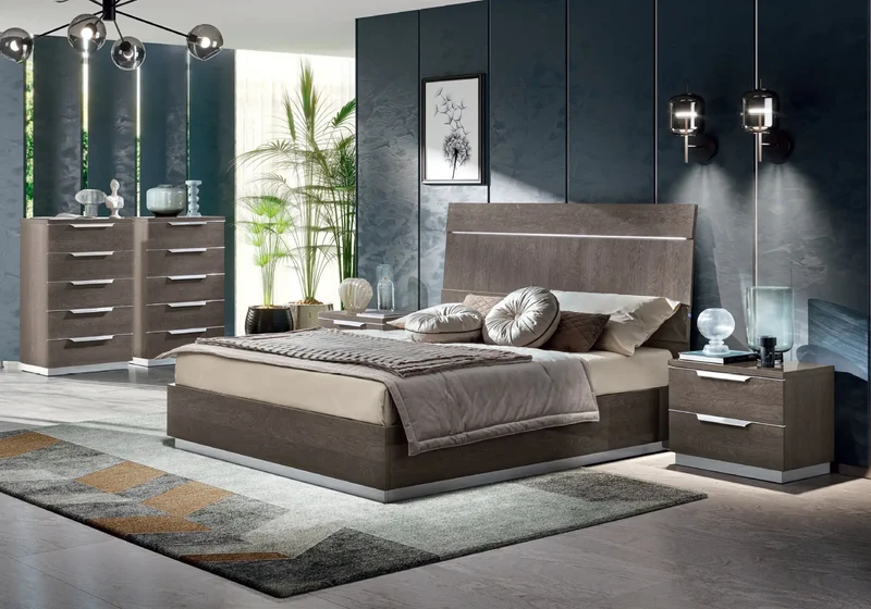 Chambre complète bouleau NELY