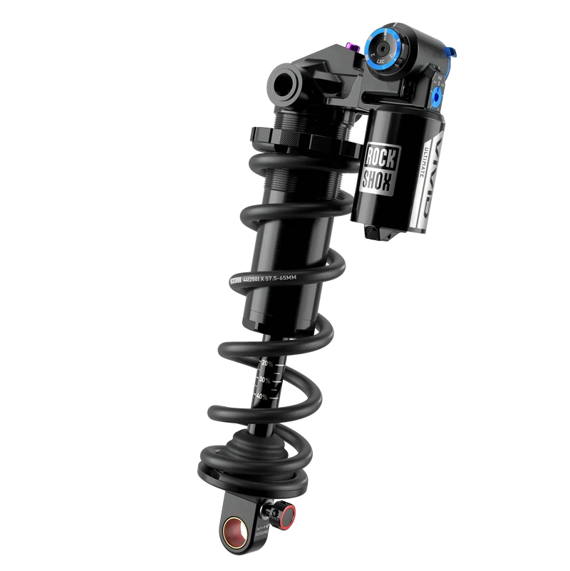 Amortisseur ROCKSHOX VIVID COIL ULTIMATE RC2T D1 Trunnion pour Trek Fuel EX Gen6 2023-2025