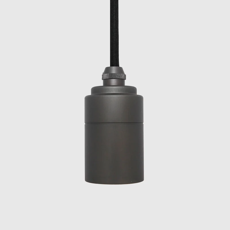 The Original Nine Pendant in Graphite + Sphere IV