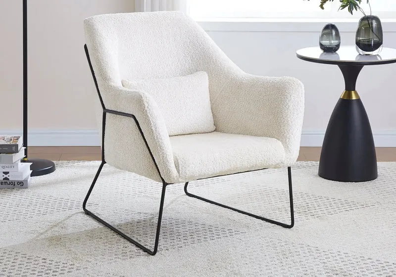 Fauteuil noir velours anthracite - Fitia