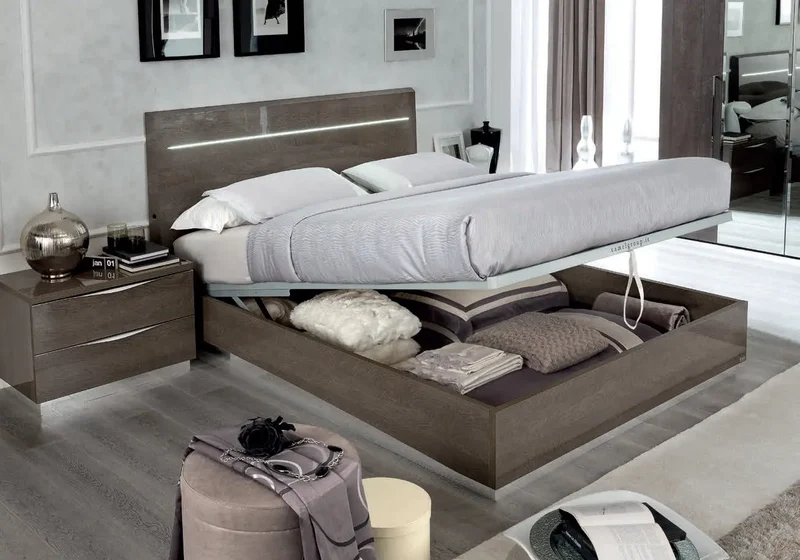 Chambre complète modern bouleau NARA