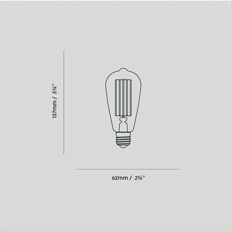 Squirrel Cage Plug-In Pendant in Graphite