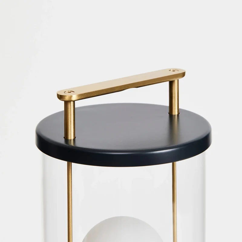 The Muse 1.0 Portable Lamp in Hackles Black - Set of 2