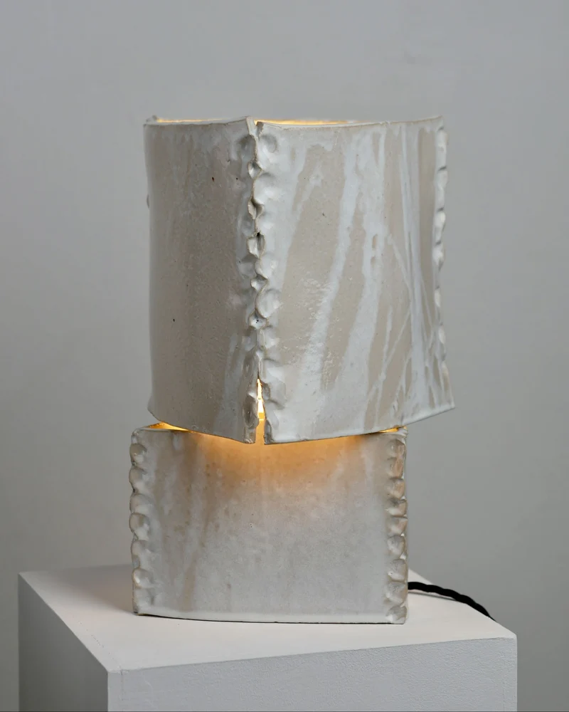 Capsule Ceramic Table Lamp
