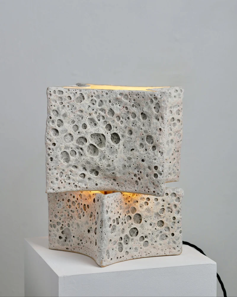 Ceramic Table Lamp Lunar
