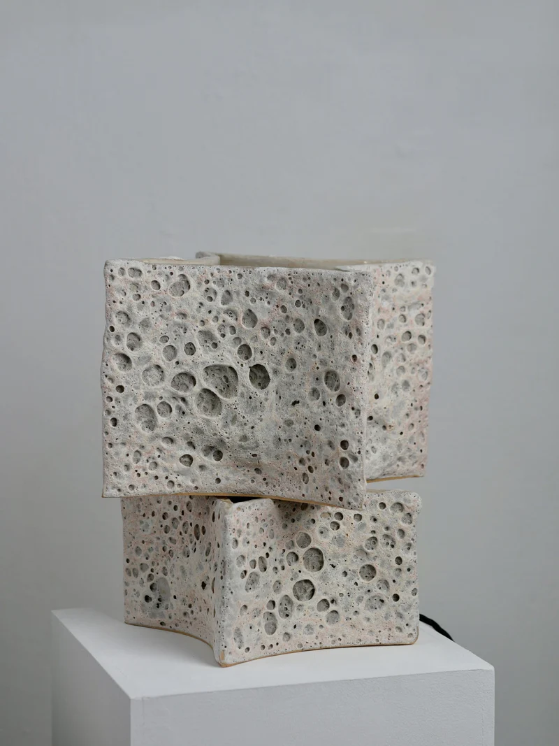 Ceramic Table Lamp Lunar