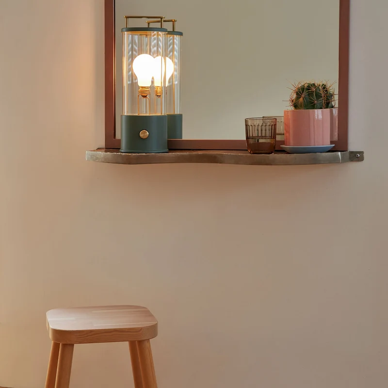 The Muse 1.0 Portable Lamp in Pleasure Garden Green