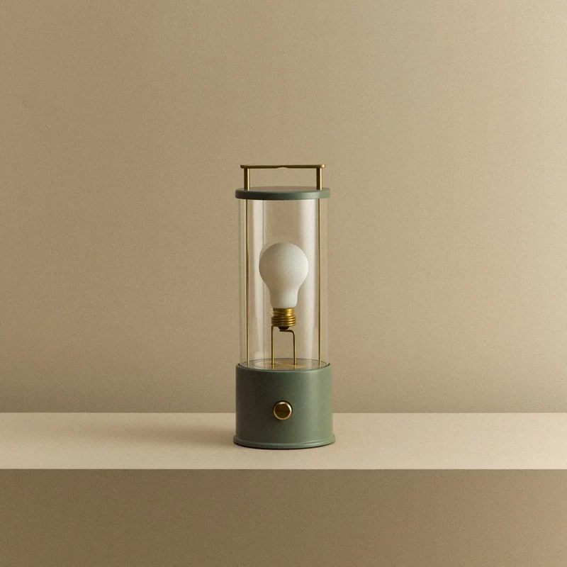 The Muse 1.0 Portable Lamp in Pleasure Garden Green