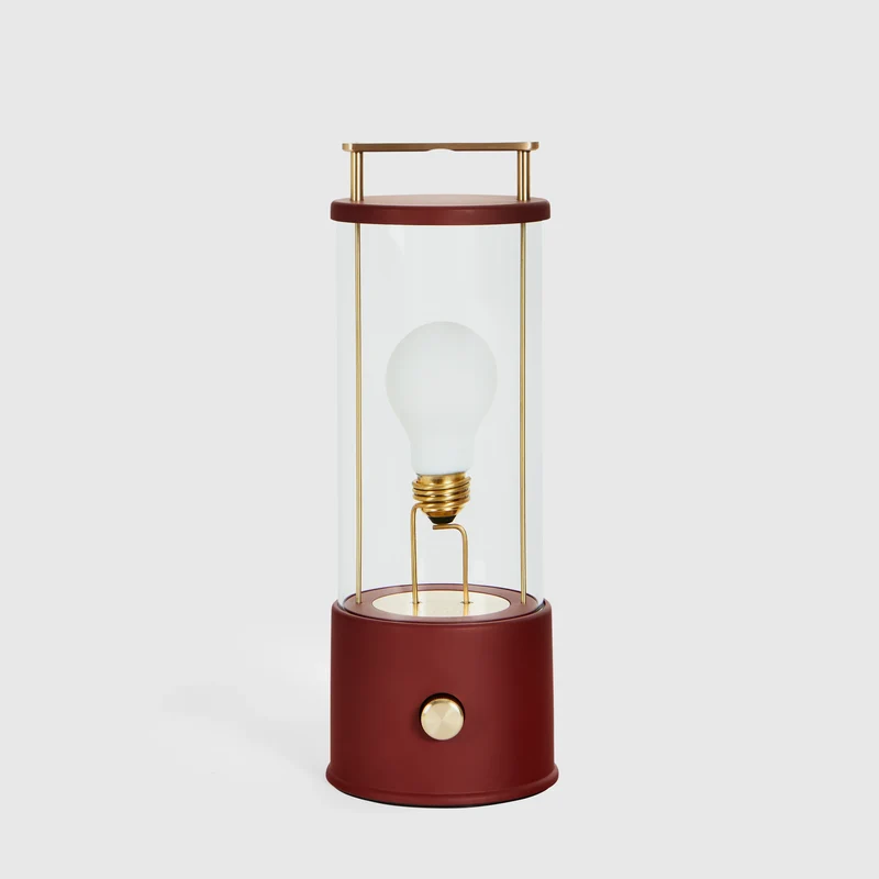 The Muse 1.0 Portable Lamp in Pomona Red