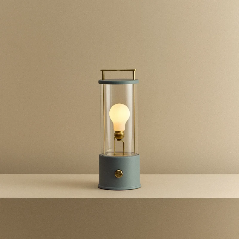 The Muse 1.0 Portable Lamp in Selvedge Blue
