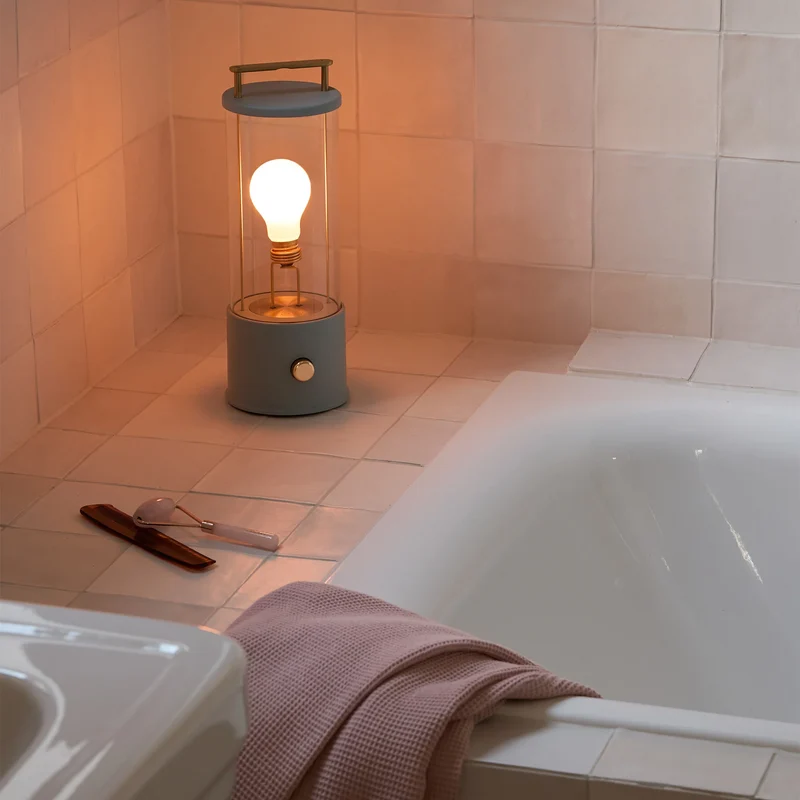 The Muse 1.0 Portable Lamp in Selvedge Blue