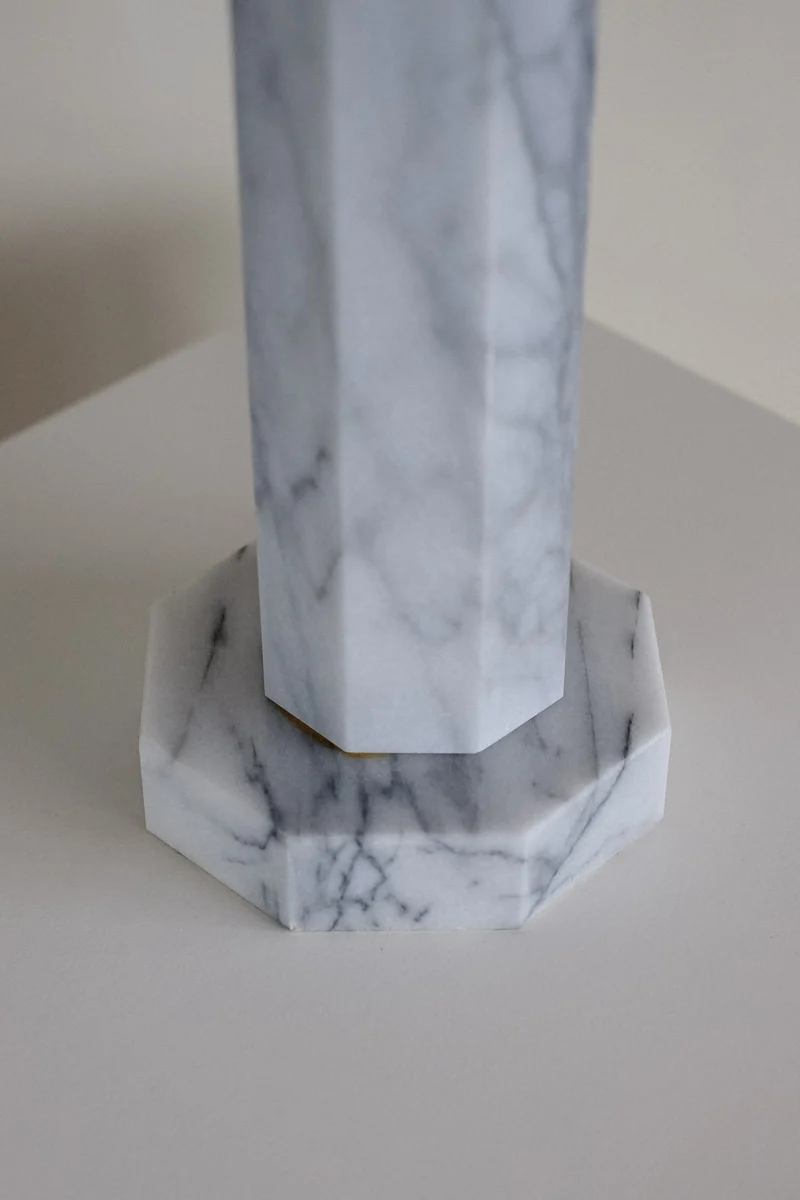 Vintage Marble Table Lamp
