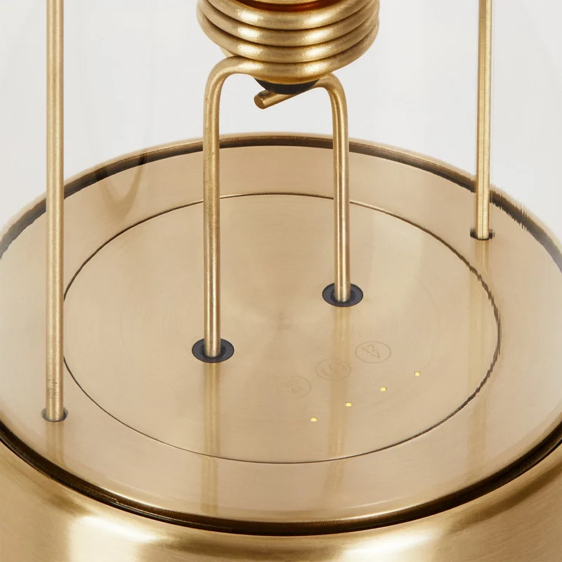 The Muse 1.0 Portable Lamp in Solid Brass - Set of 2