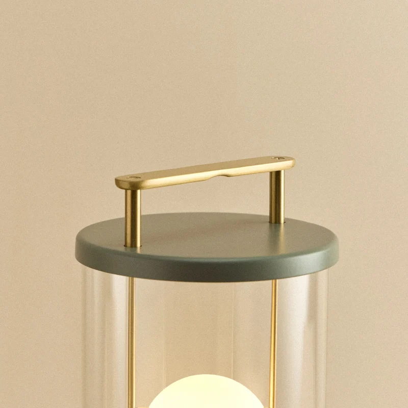 The Muse 2.0 Portable Lamp in Pleasure Garden Green