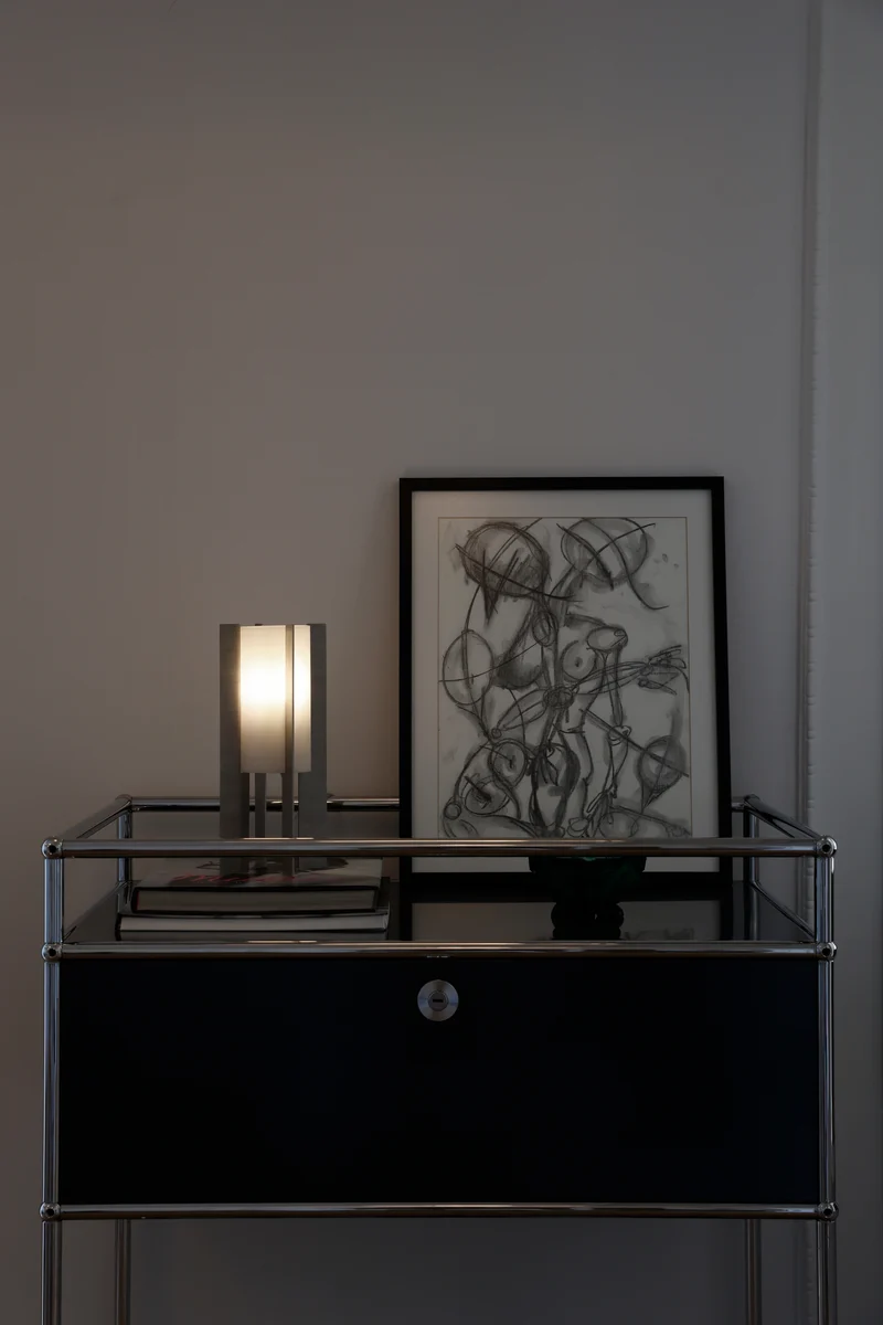 Lumix Mini Stainless Steel Table Lamp