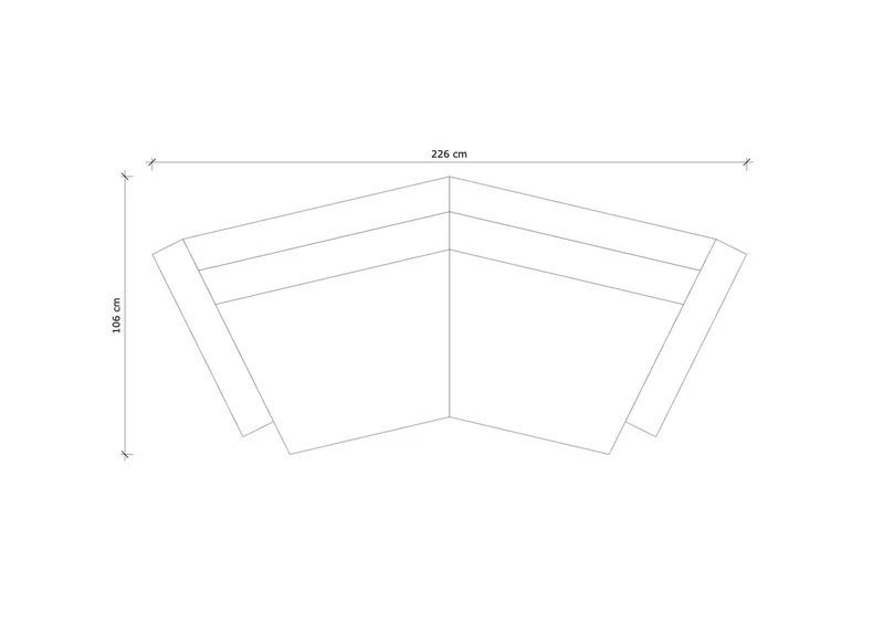 FORSEN Sofa, Two Seater