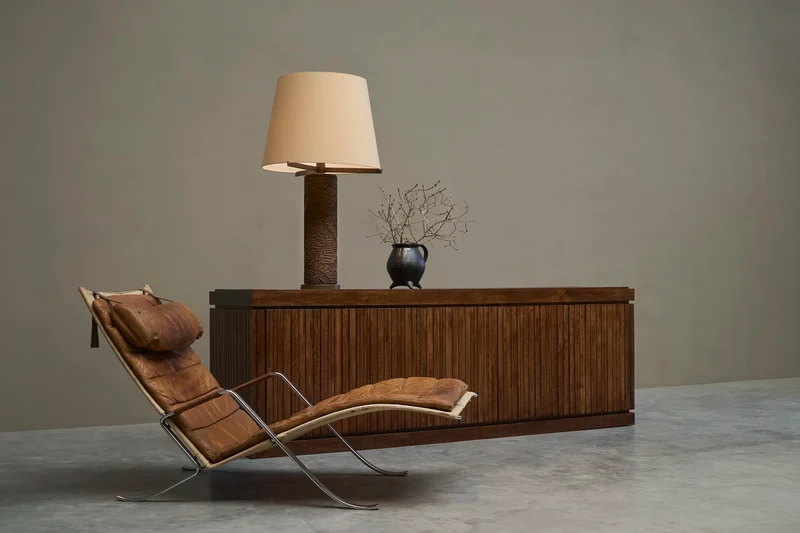 Fabricius & Kastholm FK 87 'Grasshopper' Lounge Chair in Patinated Cognac Leather, 1960s
