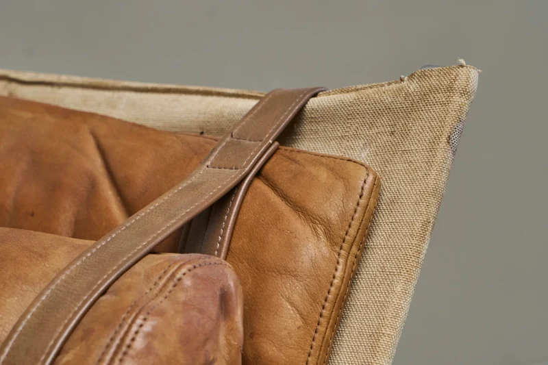 Fabricius & Kastholm FK 87 'Grasshopper' Lounge Chair in Patinated Cognac Leather, 1960s