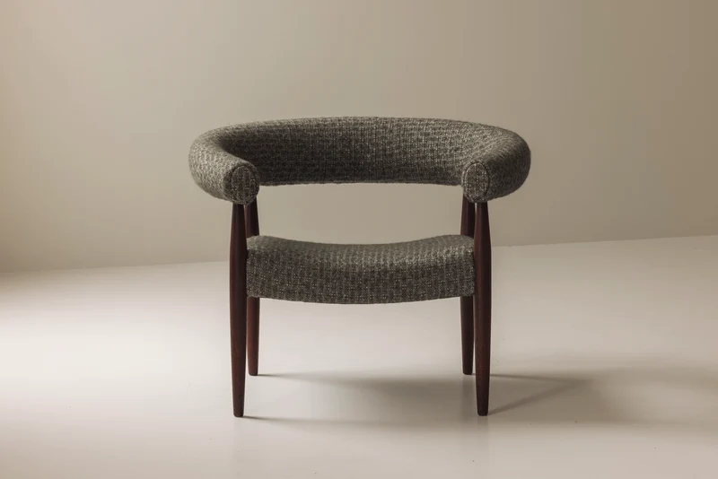 Very rare set of 'Ring Chairs' by Nanna and Jørgen Ditzel, Denmark 1958