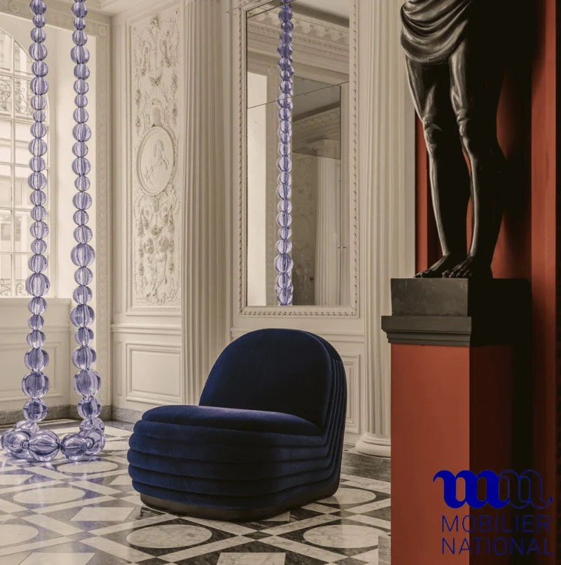 PULSE Armchair Collection du Mobilier National Francais