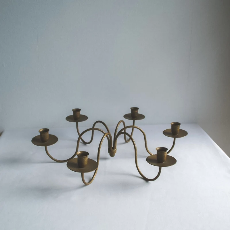 Tabletop Low Candelabra