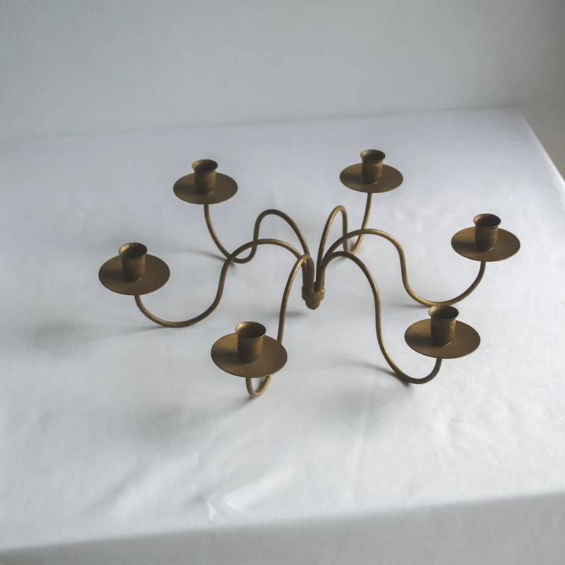 Tabletop Low Candelabra