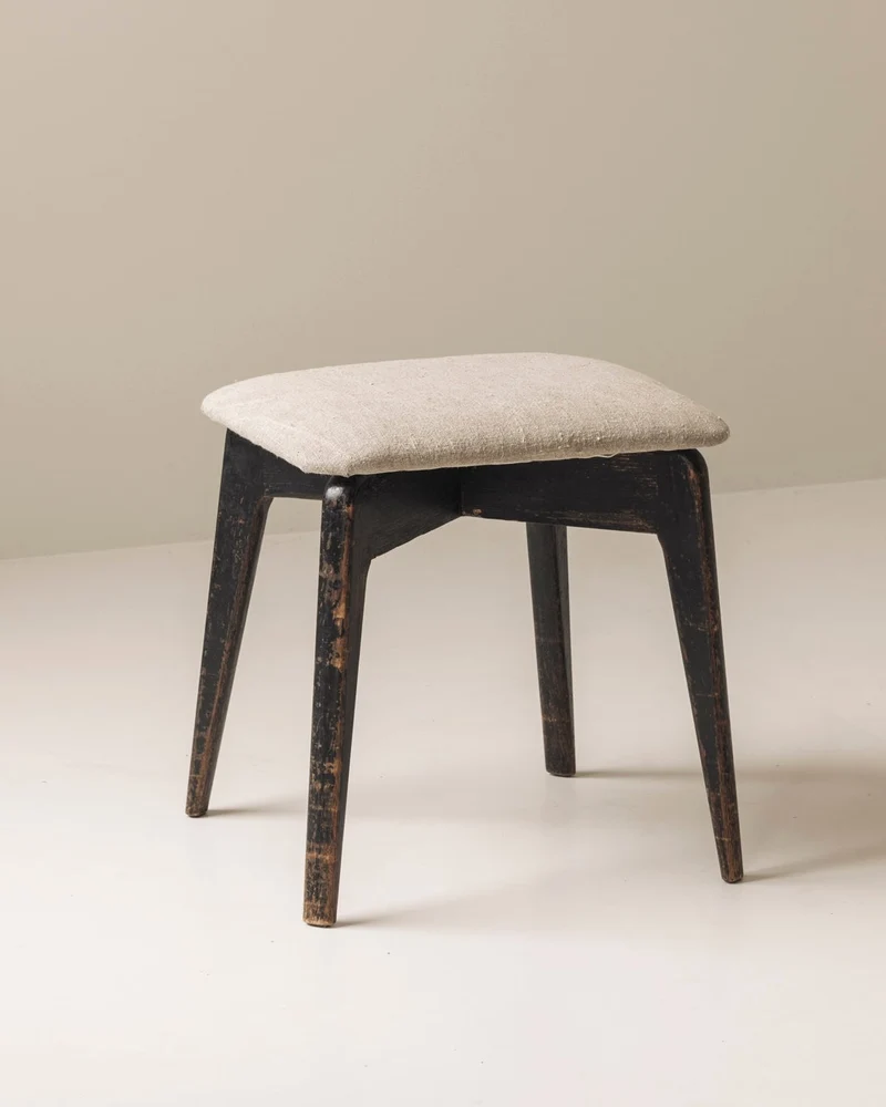 Modernist French stool from the 1950s.