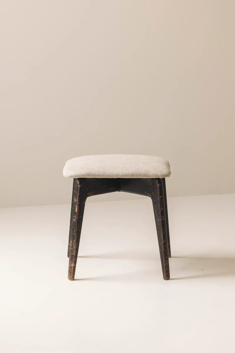 Modernist French stool from the 1950s.