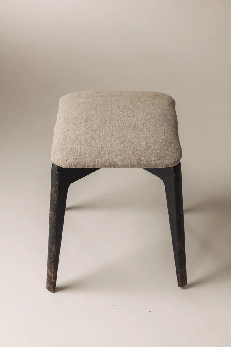 Modernist French stool from the 1950s.