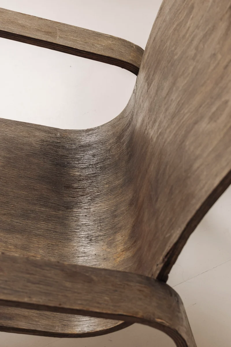 Early modernist LaWo1 armchair by Han Pieck for Lawo Ommen, the Netherlands 1946