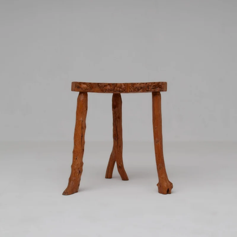 Organic Rootwood Side Tables Set
