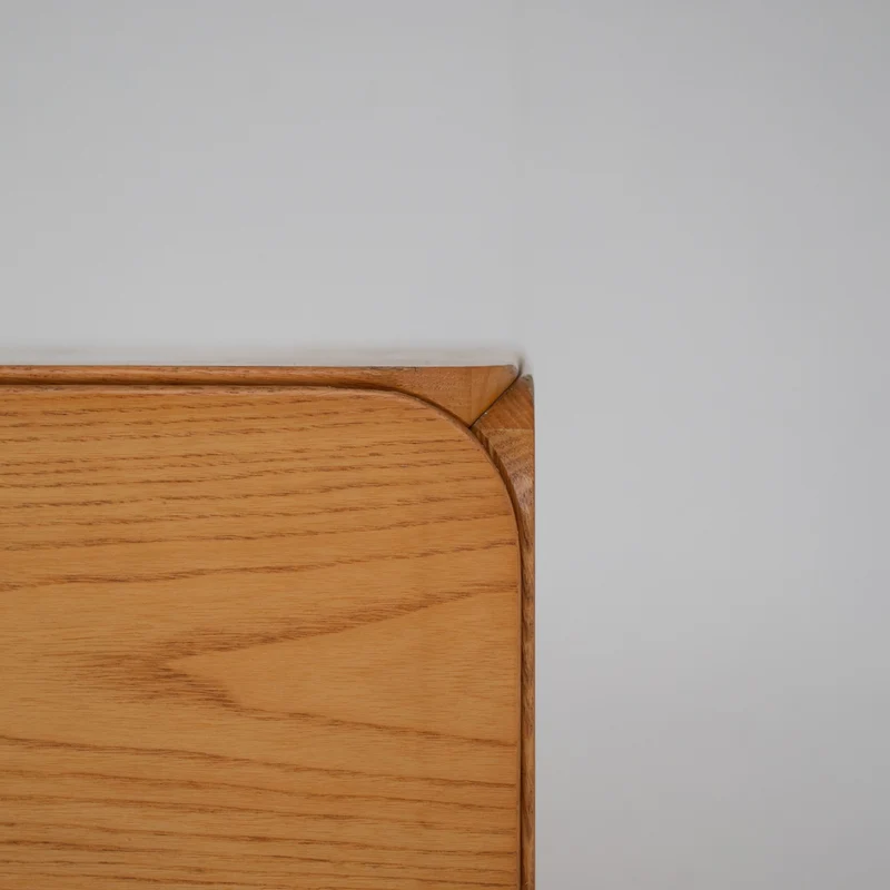 Tall Wooden Drawer Cabinet by Derk Jan De Vries