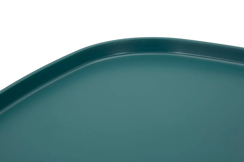 Table basse ronde bleue avec piètement sculptural – Gea Contemporary Style
