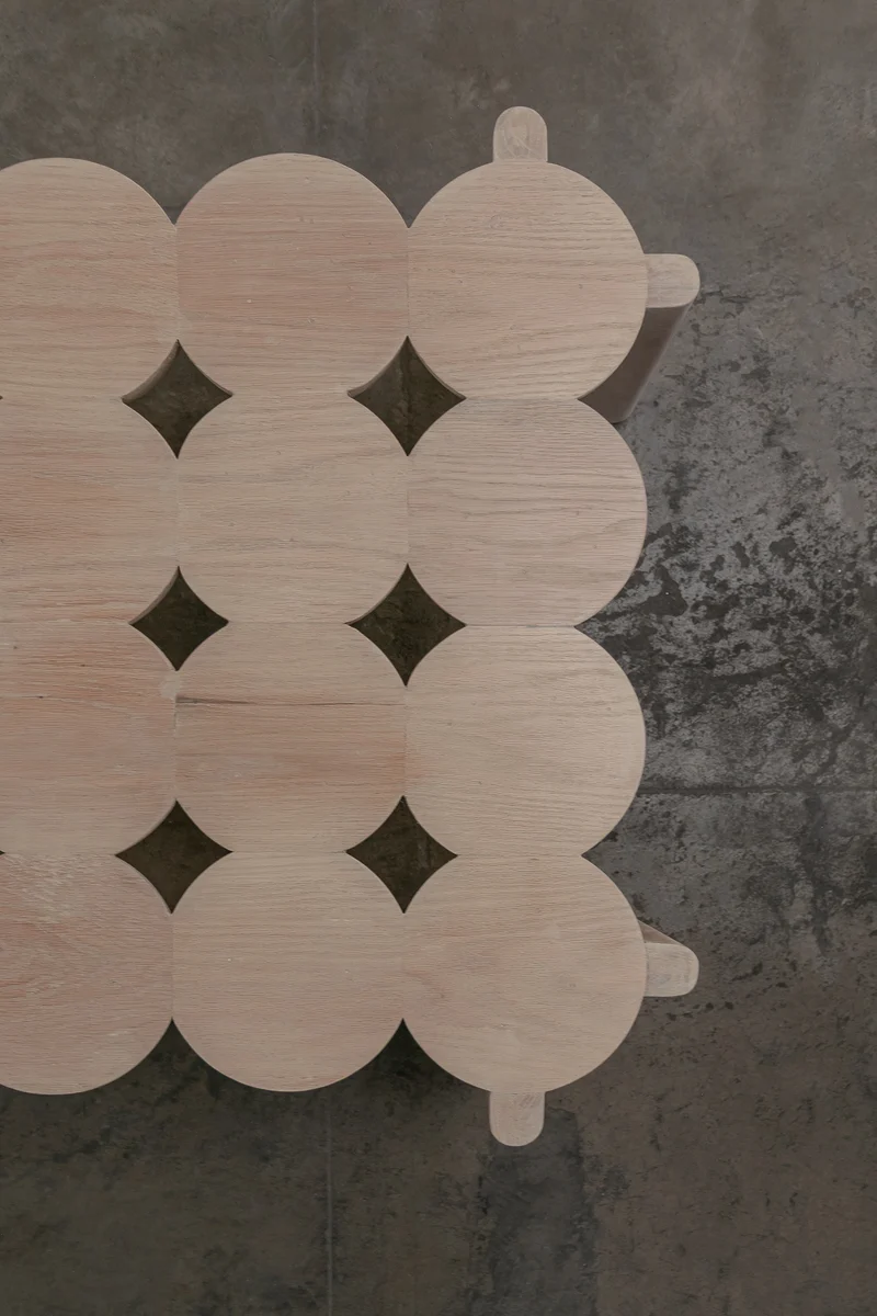 Solid Oak Coffee Table - BLEO Series