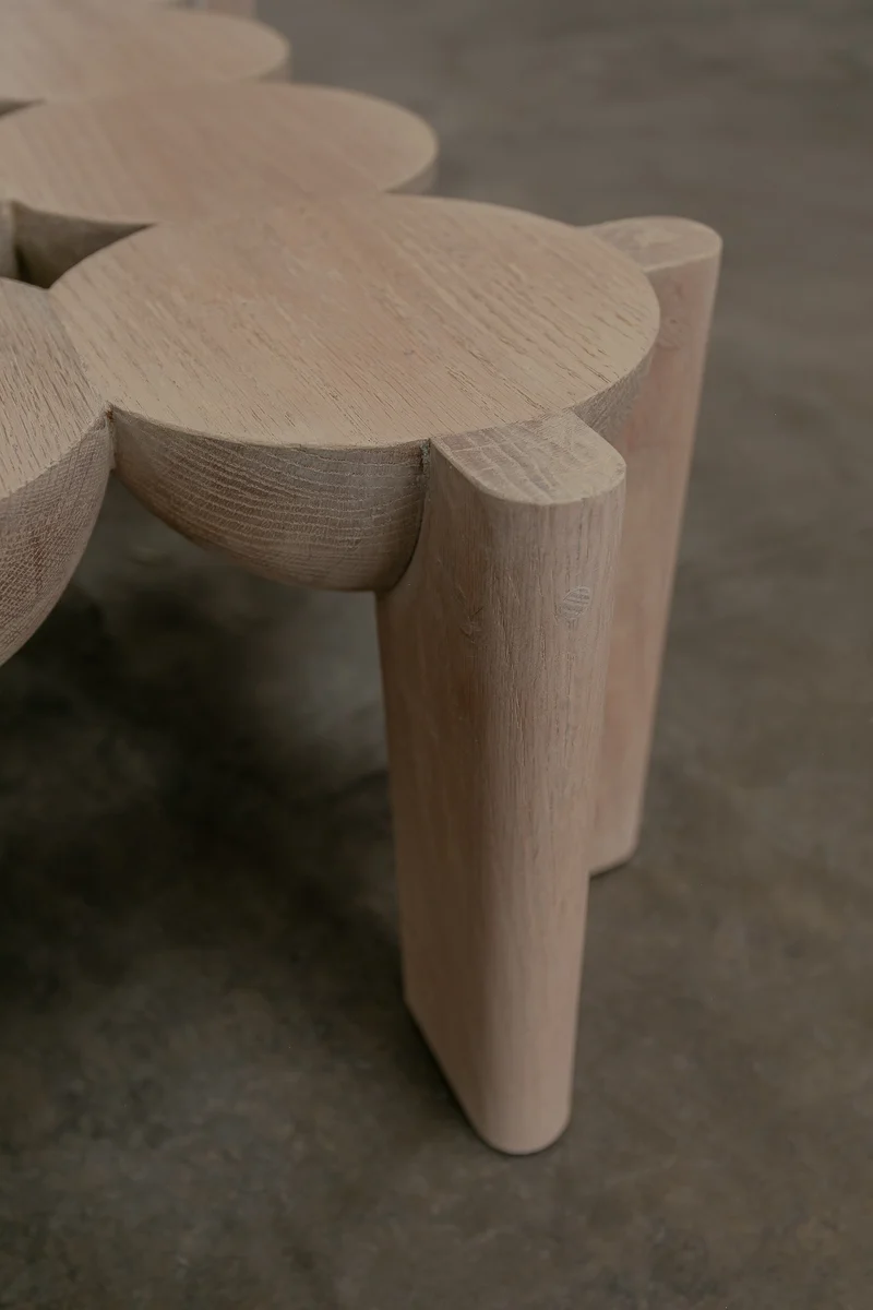 Solid Oak Coffee Table - BLEO Series
