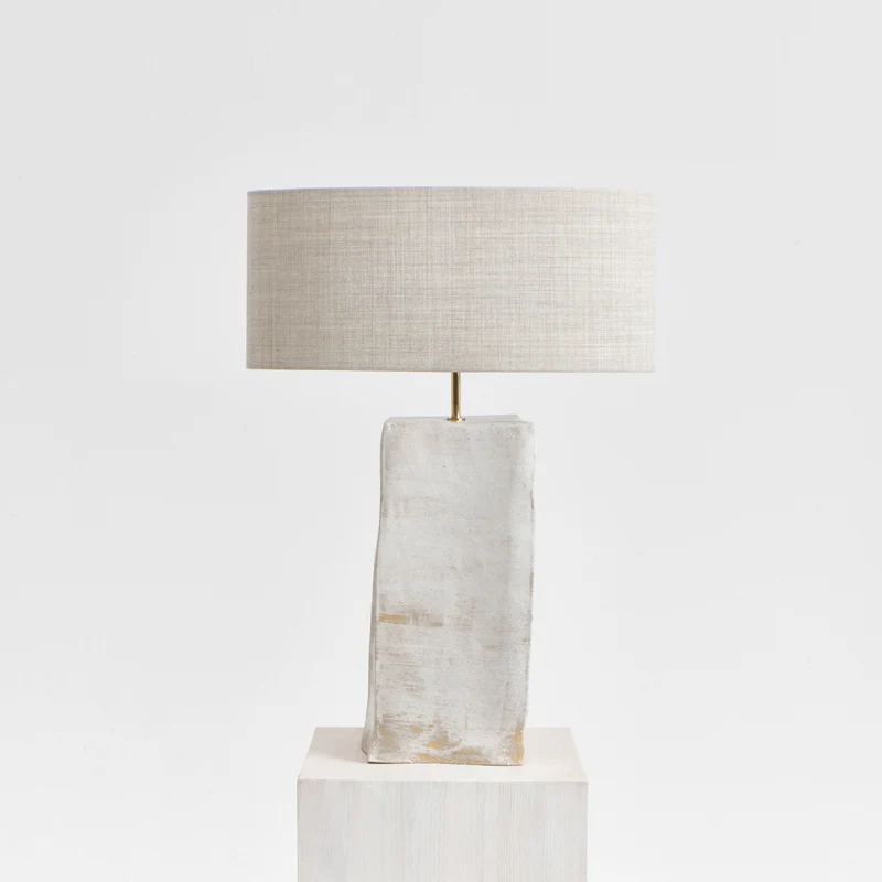 Rectangular Ceramic Table Lamp