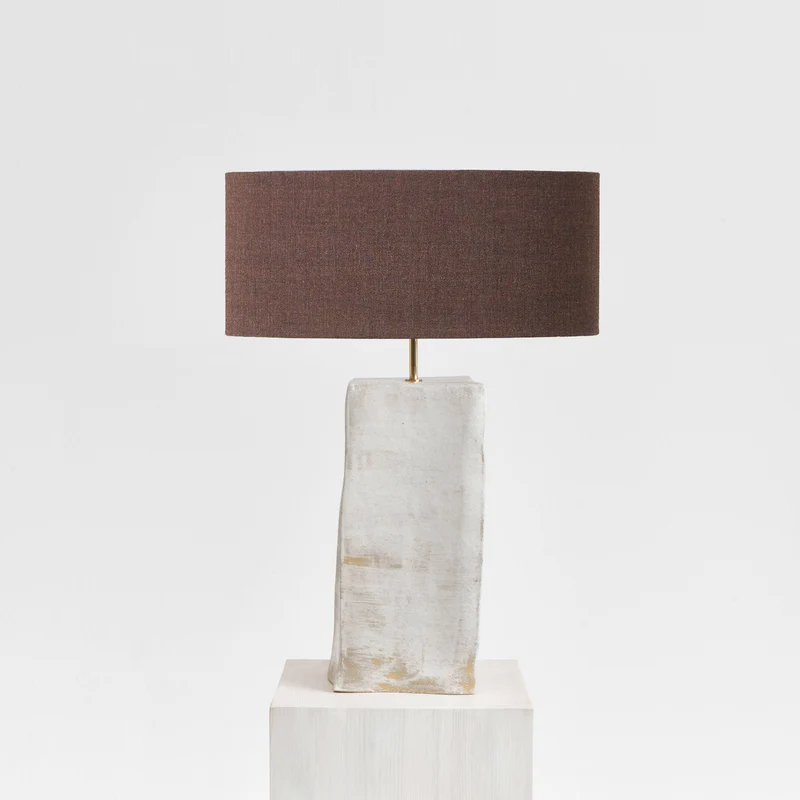 Rectangular Ceramic Table Lamp