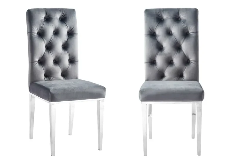 Table et chaises marbre blanc - Iva