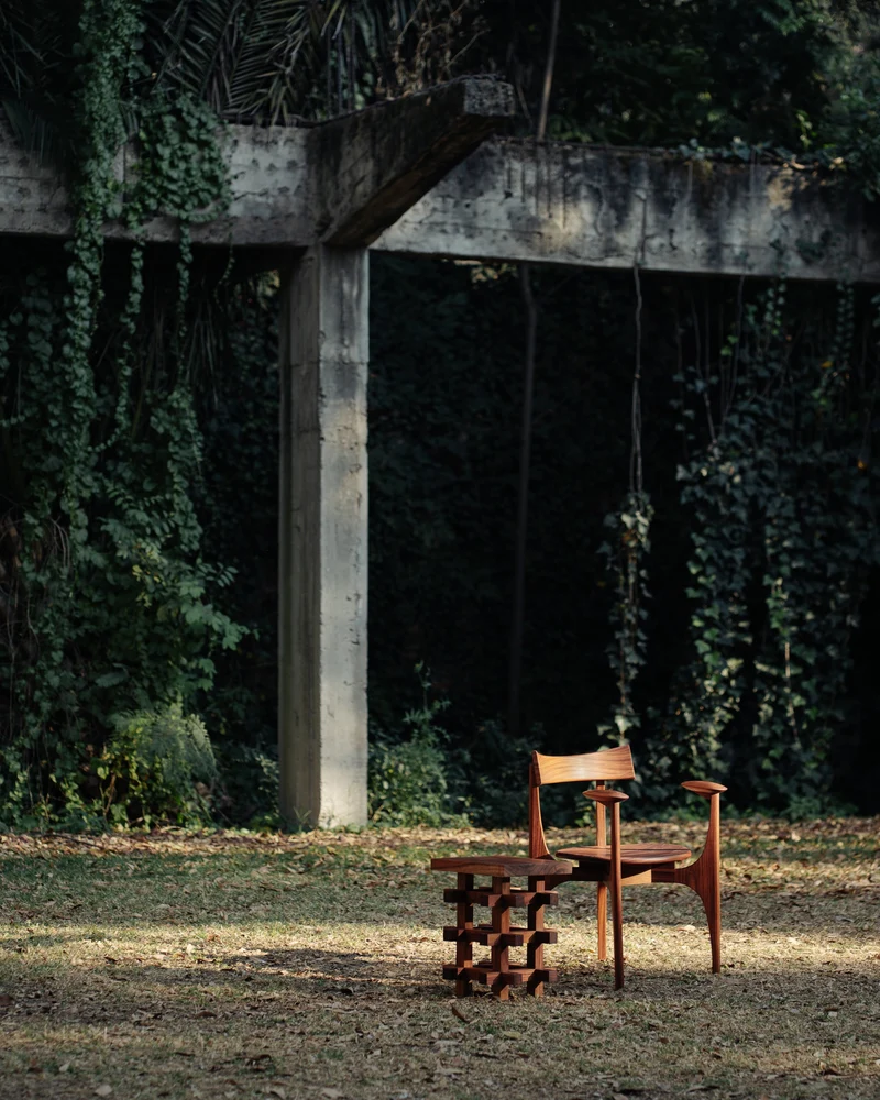 Solid Wood Stool - JUNCO Series