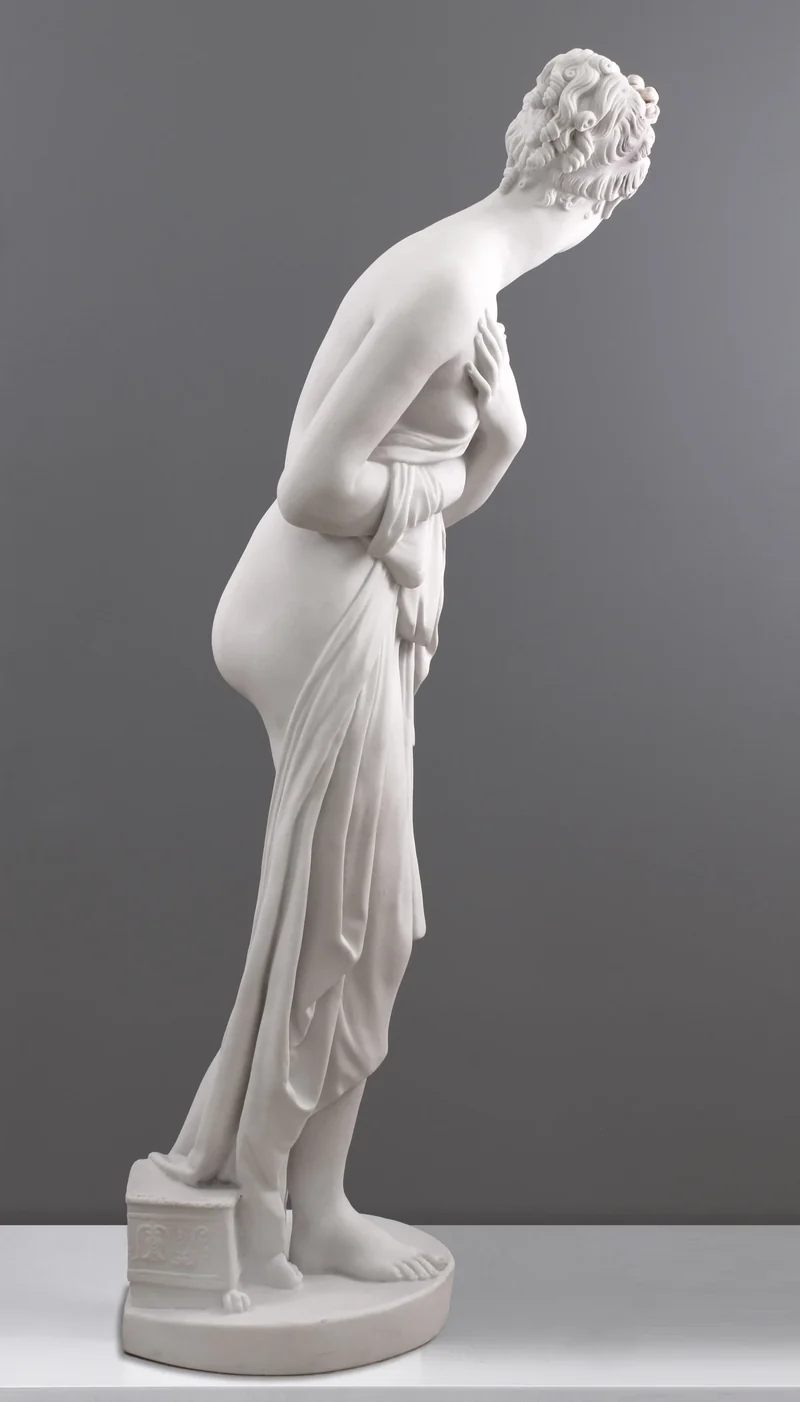 Statue Vénus Italica (Antonio Canova) - grande sculpture en marbre blanc
