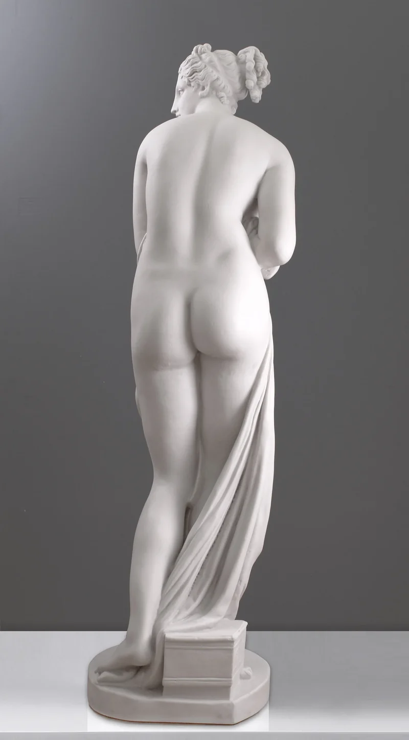 Statue Vénus Italica (Antonio Canova) - grande sculpture en marbre blanc