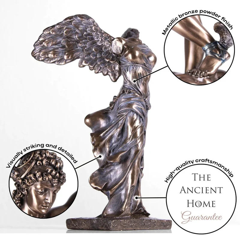 Statue Victoire de Samothrace (Bronze coulé à froid)