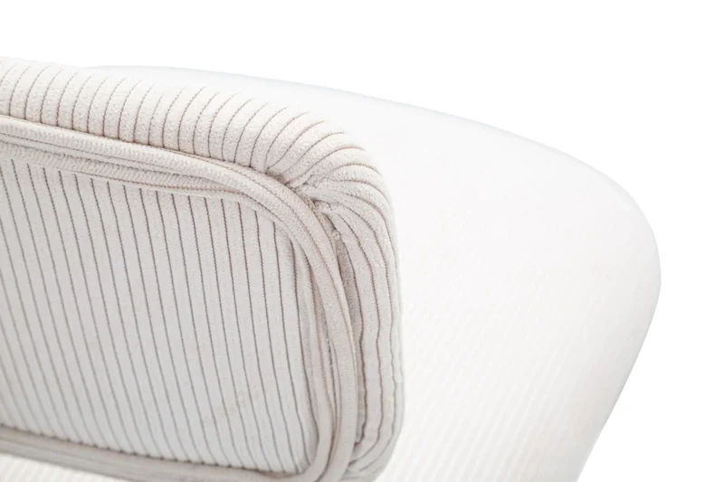 Tabouret de bar blanc réglable avec élévateur – Collection Light