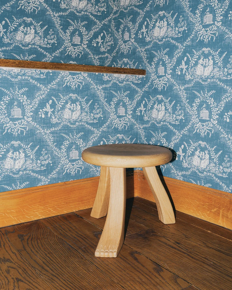 Foot Stool in Oak
