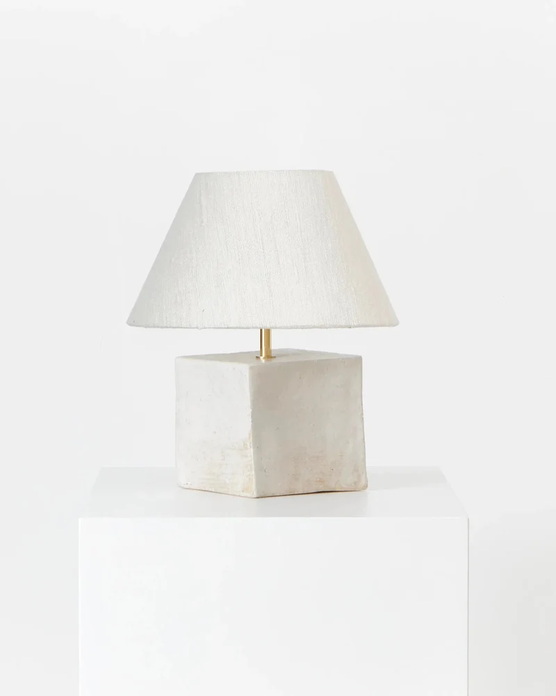 Arouca Ceramic Table Light White