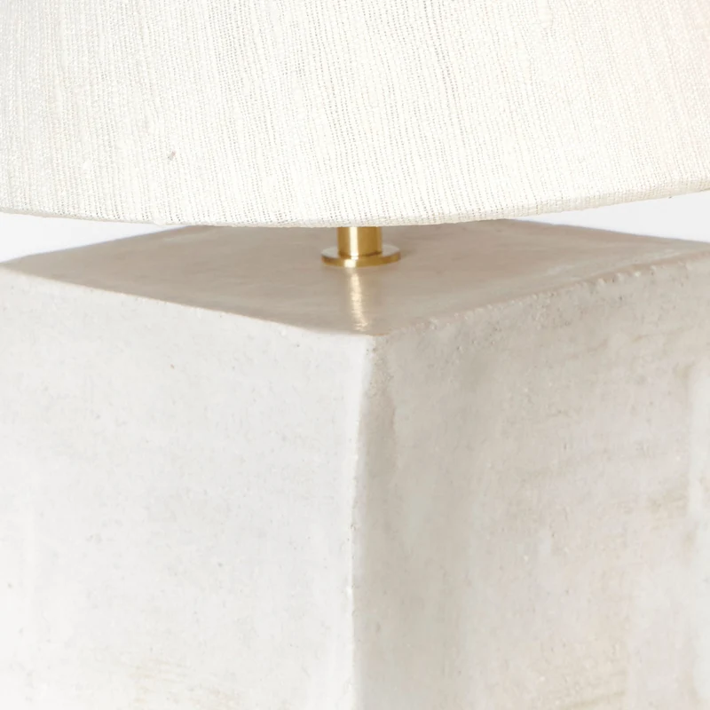 Arouca Ceramic Table Light White