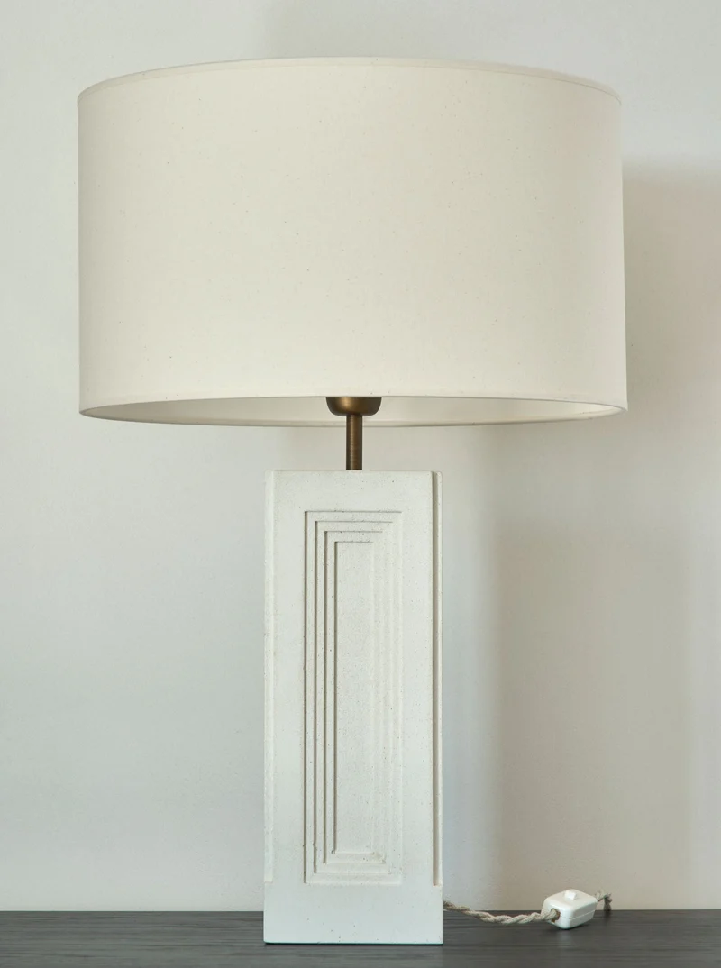 Brutalist Nini Concrete Table Lamp