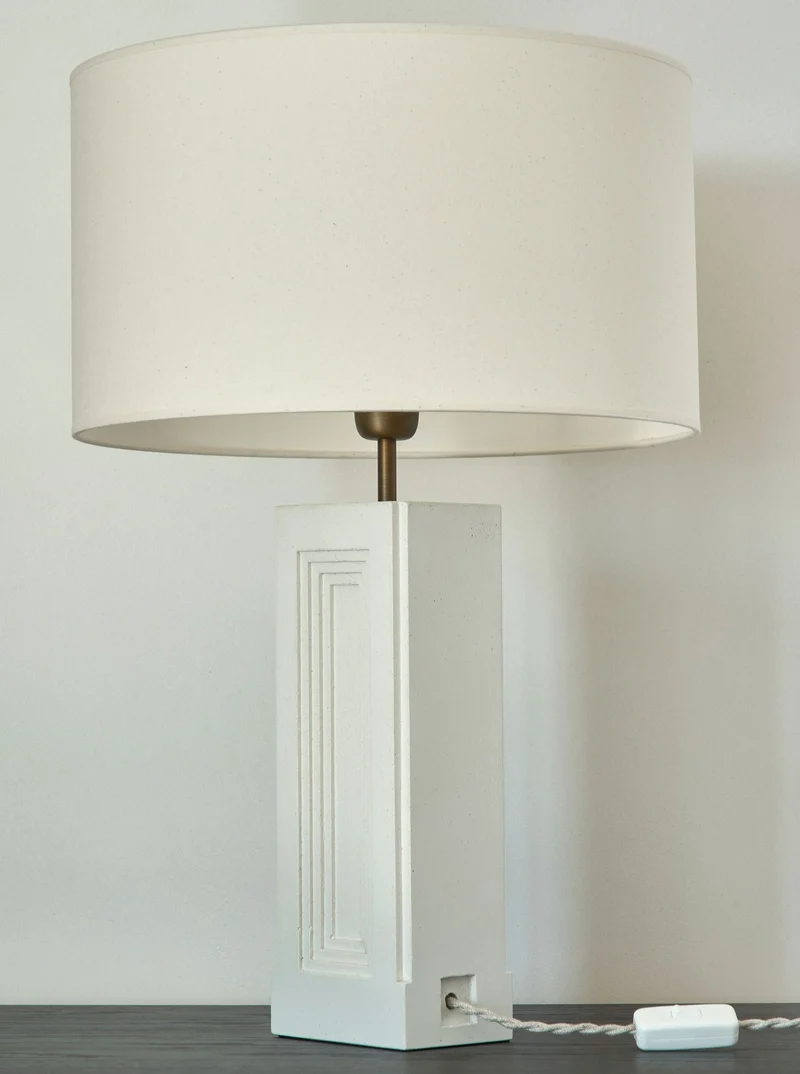 Brutalist Nini Concrete Table Lamp